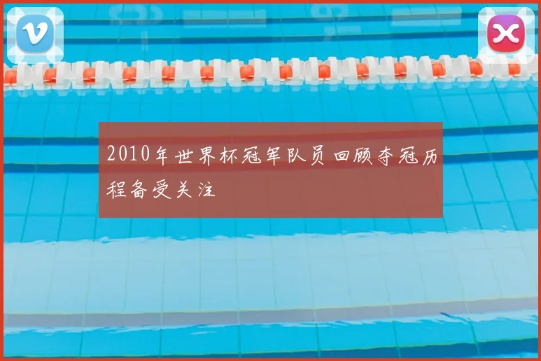 2010年世界杯冠军队员回顾夺冠历程备受关注