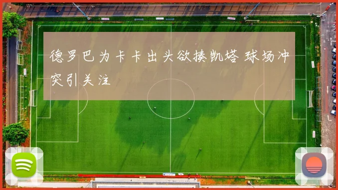 德罗巴为卡卡出头欲揍凯塔 球场冲突引关注
