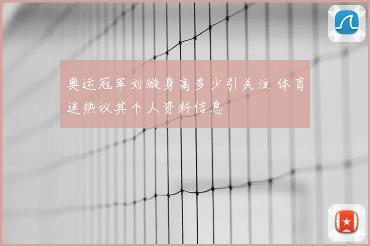 奥运冠军刘璇身高多少引关注 体育迷热议其个人资料信息
